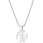 Stainless Steel Symbol Pendant Necklace Trendy Adinkra Gye Nyame Ethnic Symbol Jewelry