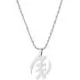 Stainless Steel Symbol Pendant Necklace Trendy Adinkra Gye Nyame Ethnic Symbol Jewelry