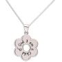 Girls Sterling Silver''I Am a Child of God'' Daisy Necklace Religious Baptism and First Communion Gift for Girls