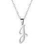PROSTEEL Stainless Steel Initial Name Necklace, A to Z Initial Letter Personalized Necklaces for Men Women, Gold/Silver/Black Tone, 20inch-22inch Adjustable, Come Gift Box
