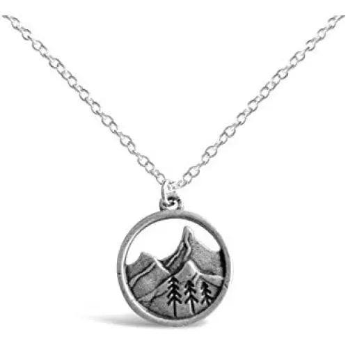 Rosa Vila 3D Mountain Range Necklace RV2, Mountains Nature Necklace, Ideal Outdoorsy Gifts For Women, Gifts For Nature Lovers Rosa Vila 3D Mountain Range Necklace RV2, Mountains Nature Necklace, Ideal Outdoorsy Gifts For Women, Gifts For Nature Lovers