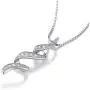 VANLAMS S925 Sterling Silver Cubic Zirconia Pendant Necklace for Women Girl Jewelry Gifts VANLAMS S925 Sterling Silver Cubic Zirconia Pendant Necklace for Women Girl Jewelry Gifts