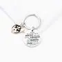 WSNANG Husky Keychain Dog Lover Gifts You are Braver Stronger Smarter Than You Think Keychain Inspirational Dogs Jewelry Husky Lover Gifts