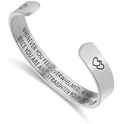 Bracelet For Daughter Niece Sister Mother Granddaughter Remember whose Daughter you are and straighten your crown