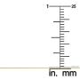 Kooljewelry 10k Yellow Gold 0.6 mm Diamond-cut Cable Chain Necklace (16, 18, 20 or 24 inch)