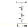 Kooljewelry 10k Yellow Gold 0.6 mm Diamond-cut Cable Chain Necklace (16, 18, 20 or 24 inch)