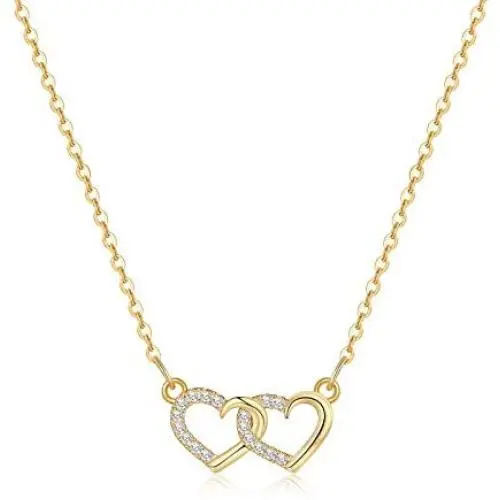 Love Heart Necklace, 14K Gold Filled CZ Pendant Love Heart Necklace Dainty Love Heart Necklaces for Women Lover Wife Teen Girls Friends Mom Anniversary Christmas Birthday Valetines Gifts Jewelry Love Heart Necklace, 14K Gold Filled CZ Pendant Love Heart Necklace Dainty Love Heart Necklaces for Women Lover Wife Teen Girls Friends Mom Anniversary Christmas Birthday Valetines Gifts Jewelry
