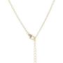 PAVOI 14K Gold Plated Triangle Created Opal Necklace | Opal Necklaces for Women