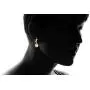 Barzel 18K Gold Plated Pearl Dangling Drop Earrings Barzel 18K Gold Plated Pearl Dangling Drop Earrings