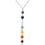 YUANKEXIANG Chakra Necklace 7 Chakra Stones Pendant Necklace Beads Gemstone Healing Crystals Jewelry Birthday YUANKEXIANG Chakra Necklace 7 Chakra Stones Pendant Necklace Beads Gemstone Healing Crystals Jewelry Birthday