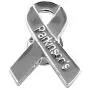 CENWA Parkinsons Awareness Grey Ribbon Enamel Pin Parkinsons Awareness Gift Gray Awareness Parkinsons Survivor Jewelry