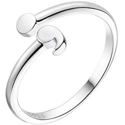 SEIRAA Semicolon Ring Inspirational Motivational Ring Recovery Suicide Awareness Jewelry Semicolon Jewelry for Women
