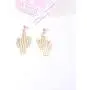 YINLIN Enamel Alloy Colorful Cute Cactus Dangle Earrings