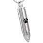 Casket Etcetera PAW PRINT WITHIN BULLET Pet Cremation Jewelry Urn Necklace Keeps Your Love Ones Ashes Safe Casket Etcetera PAW PRINT WITHIN BULLET Pet Cremation Jewelry Urn Necklace Keeps Your Love Ones Ashes Safe