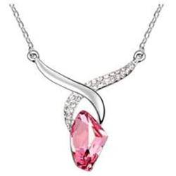 MAFMO Bridal Wedding Necklace Bracelet Earrings Luxury Crystal Jewelry Set for Women