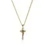 HZMAN Religion Stainless Steel Saint St St. Benedict Crucifix Cross Pendants Necklace INRI HZMAN Religion Stainless Steel Saint St St. Benedict Crucifix Cross Pendants Necklace INRI