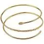 JOYID Fashion Upper Arm Bracelet Cuff Bangle Coil Bracelet Simple Swirl Leaf Armband Jewelry for Women Girls JOYID Fashion Upper Arm Bracelet Cuff Bangle Coil Bracelet Simple Swirl Leaf Armband Jewelry for Women Girls