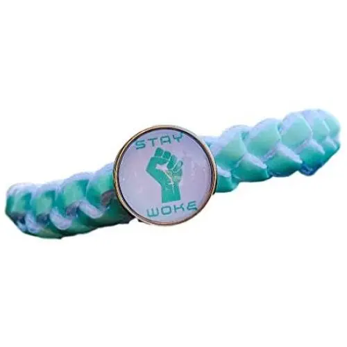 HomeSimple Support Black Lives Matter Bracelet – Unisex Glow BLM Bracelet + 3 Charms – BLM Interchangeable Charm Bracelet – Equality Bracelet for Men and Women HomeSimple Support Black Lives Matter Bracelet – Unisex Glow BLM Bracelet + 3 Charms – BLM Interchangeable Charm Bracelet – Equality Bracelet for Men and Women