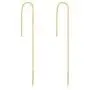 14K Solid Gold Thread Earrings for Women, Real Yellow Gold Dangle Drop Earrings Gold Chain Ear Line Jewelry Gift for Girls, 6cm/8cm/10cm/12cm 14K Solid Gold Thread Earrings for Women, Real Yellow Gold Dangle Drop Earrings Gold Chain Ear Line Jewelry Gift for Girls, 6cm/8cm/10cm/12cm