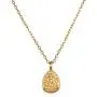 Satya Jewelry Gold Ganesha Pendant Necklace 18-Inch, One Size Satya Jewelry Gold Ganesha Pendant Necklace 18-Inch, One Size