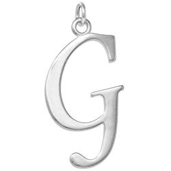 Raposa Elegance Sterling Silver A-Z Initials Charms