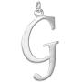 Raposa Elegance Sterling Silver A-Z Initials Charms