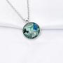 SEIRAA Hummingbird Necklace Motivational Bird Pendant Jewelry Hummingbird Jewelry for Her
