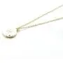HOTIE Constellation Necklace for Women Girls - 18K Gold Plated Dainty Round Pendant Necklace Jewelry Gift HOTIE Constellation Necklace for Women Girls - 18K Gold Plated Dainty Round Pendant Necklace Jewelry Gift