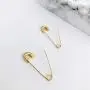 Punk Safety Pin Cartilage for Women Teen Girls Stainless Steel Minimalist Hoop Earrings Personalized Dangle Drop Fashion Hypoallergenic Jewelry Gifts 33mm (Gold) Punk Safety Pin Cartilage for Women Teen Girls Stainless Steel Minimalist Hoop Earrings Personalized Dangle Drop Fashion Hypoallergenic Jewelry Gifts 33mm (Gold)