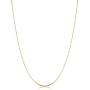 KoolJewelry Solid 14k Yellow Gold Venetian Box Chain Necklace for Women (0.6 mm, 0.7 mm, 0.8 mm or 1 mm) - Thin and Lightweight