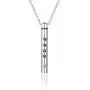 Muyuer Cremation Cylinder Memorial Keepsake Jewelry Stainless Steel urn Pendant Necklace for Ashes