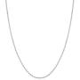 925 Italian Sterling Silver 1mm - 5.5mm Solid Rope Diamond Cut Chain, FREE Microfiber Cloth, ITProLux Link Necklace & Bracelet, Giorgio Bergamo