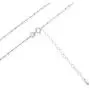 Sea of Ice Sterling Silver 1mm Diamond-Cut Alternate Bead Rolo Chain Necklace for Women, Size 14'' - 36'' Italy Sea of Ice Sterling Silver 1mm Diamond-Cut Alternate Bead Rolo Chain Necklace for Women, Size 14'' - 36'' Italy
