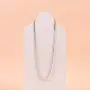 PAVOI 14K Gold Plated Curb Paperclip Box Sphere Bead Snake and Figaro Chain Adjustable Necklace