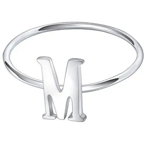 AoedeJ 925 Sterling Silver Stackable Initial Letter Rings Capital Letter Ring Charm Initial Band for Women AoedeJ 925 Sterling Silver Stackable Initial Letter Rings Capital Letter Ring Charm Initial Band for Women