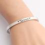 KUIYAI Mama Elephant Cuff Mommy Baby Bangle Cute Elephant Mother Gift for Family