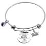 Jewelady Cuff Bangle Bracelet You are Braver Than You Believe Stainless Steel Inspirational Bracelet
