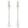 SWAROVSKI Womens Attract Jewelry Collection, Rhodium Finish, Clear Crystals SWAROVSKI Womens Attract Jewelry Collection, Rhodium Finish, Clear Crystals