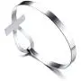 VNOX Stainless Steel Egyptian Symbol Ankh Cross Key of Life Cuff Bangle Bracelet for Women Girl,7.3'' VNOX Stainless Steel Egyptian Symbol Ankh Cross Key of Life Cuff Bangle Bracelet for Women Girl,7.3''