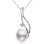 CHAULRI Genuine Premium 9-10mm Cultured White Pearl Pendant Necklace 18K Gold Plated 925 Silver - Gifts for Women for Her Wife Mom Daughter (White, gold-plated-silver) CHAULRI Genuine Premium 9-10mm Cultured White Pearl Pendant Necklace 18K Gold Plated 925 Silver - Gifts for Women for Her Wife Mom Daughter (White, gold-plated-silver)