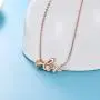 TANGPOET Heart Necklace for Women 18k Rose Gold Plated Infinity Love S925 Sterling Silver Cubic Zirconia Pendant Jewelry Gift for Teens Wife Couple TANGPOET Heart Necklace for Women 18k Rose Gold Plated Infinity Love S925 Sterling Silver Cubic Zirconia Pendant Jewelry Gift for Teens Wife Couple