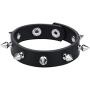macoking Punk Studded Spike Bracelet Goth Leather Cuff Bangle Rock Halloween Wristband