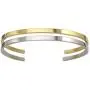 COUYA Womens Polished 316L Stainless Steel Silver Flat Bangle Cuff Bracelet COUYA Womens Polished 316L Stainless Steel Silver Flat Bangle Cuff Bracelet