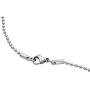 Silvadore 2mm Ball Mens Necklace - Silver Chain Stainless Steel Jewelry - Bead Neck Link Chains for Men Man Women Boys Male Military Dog Tag Pendant - 18'' to 36''