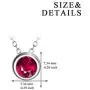 925 Sterling Silver Solitaire Cubic Zirconia Necklace for Women Teen Girls 925 Sterling Silver Solitaire Cubic Zirconia Necklace for Women Teen Girls