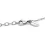 Controse Womens Silver-Toned Stainless Steel Black eyed Octopus Necklace with Pendant (18'' - 20'' Adjustable Chain)