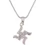 Efulgenz Pendant Chain Necklace India Hindu God Symbol Swastika Spiritual Good Luck CZ Jewelry Gift for Men Women Efulgenz Pendant Chain Necklace India Hindu God Symbol Swastika Spiritual Good Luck CZ Jewelry Gift for Men Women