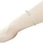 925 Solid Sterling Silver And Stainless Steel Ocean Twisted Bracelet 2-Ball Cuff Bracelet. (Size 7.5)