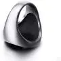 Elfasio Chinese Yin Yang Rings Kung Fu Martial Arts Mens Stainless Steel Symbol Vintage Jewelry