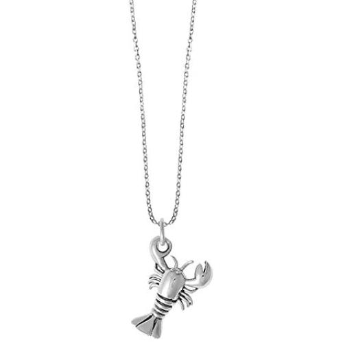 Boma Jewelry Sterling Silver Lobster Necklace, 18 Inches